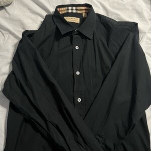 Burberry button down shirt